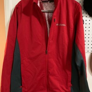 Columbia Red Omni Tech Light Midlayer